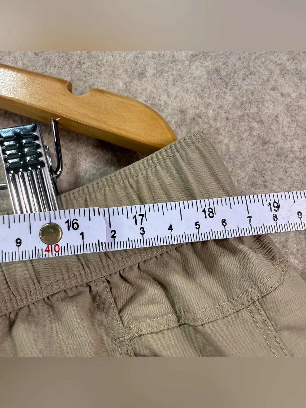 The North Face Men's Tan Ripstop Cargo Utility/Hiking Pants Sz XL IS 34” c.2010